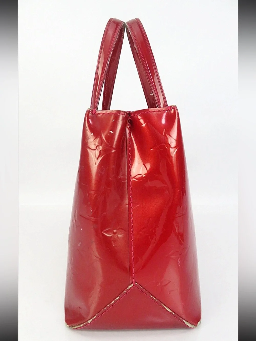 Louis Vuitton shiny red